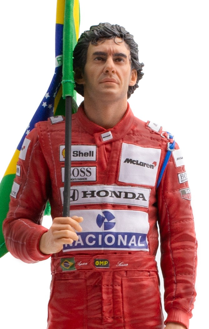 Ayrton Senna Deluxe - GP Brazil 1991 - Art Scale 1/10 by Iron Studios
