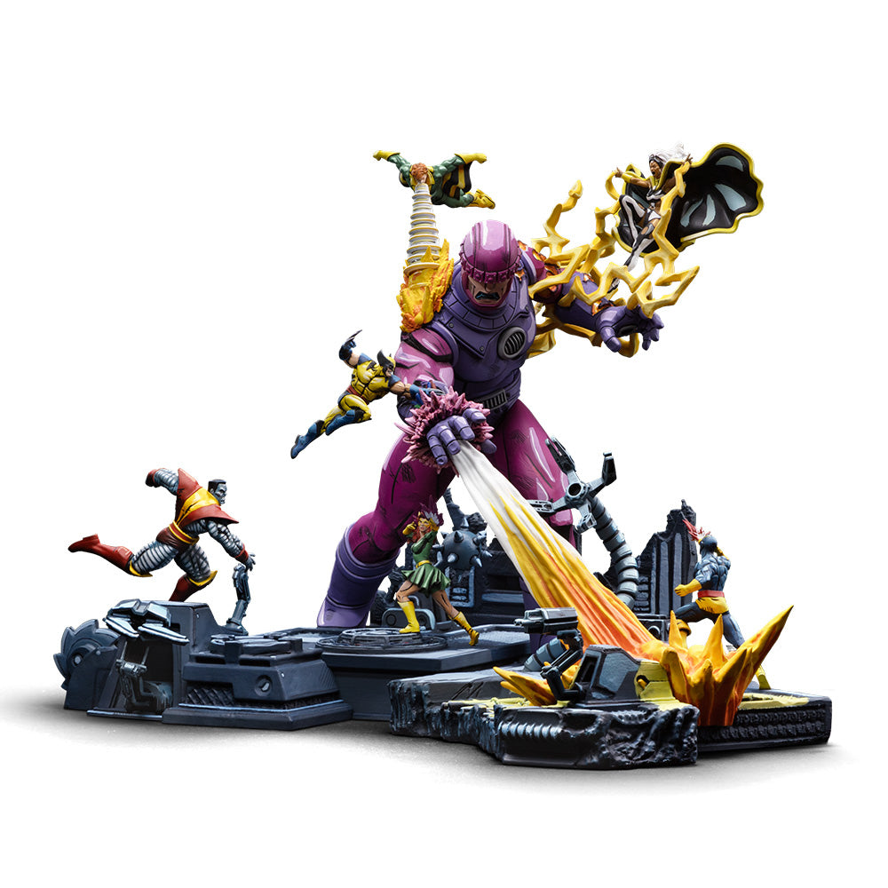 X-Men Danger Room Diorama A (Comics Version) - X-Men - Demi Art Scale 1/20 by Iron Studios