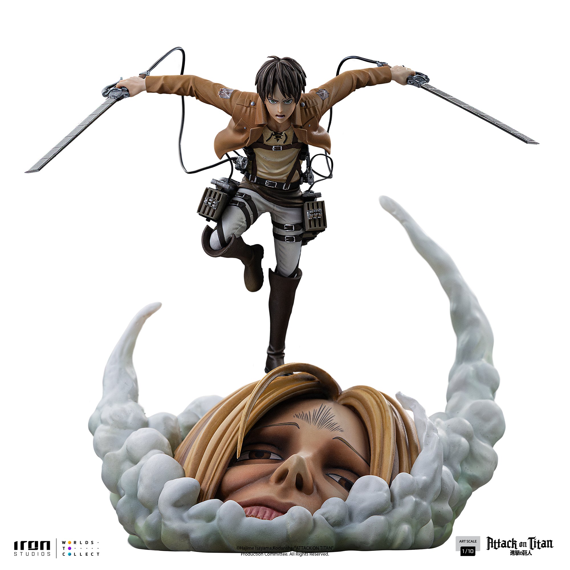 Eren Yeager - Attack on Titan - Art Scale 1/10 by Iron Studios