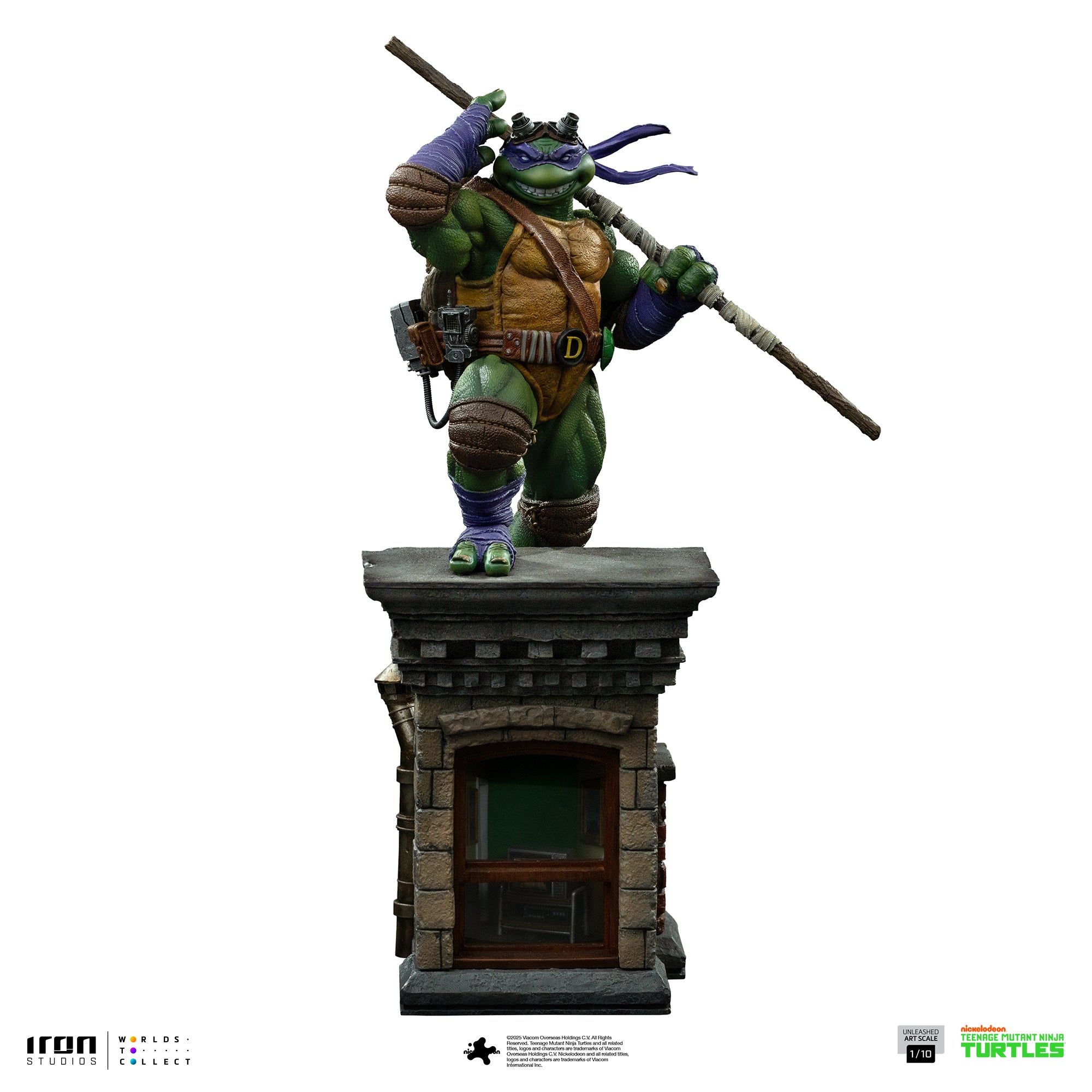 Donatello - Teenage Mutant Ninja Turtles - Unleashed Art Scale 1/10 by Iron Studios