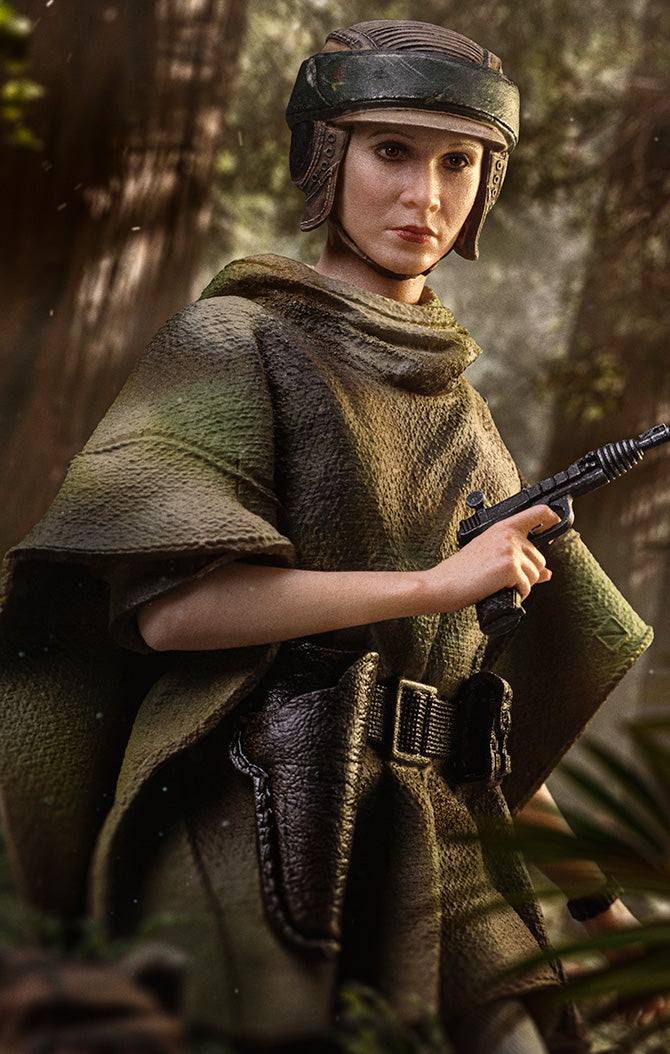 Digital Pre-Order - Statue Leia and Wicket - Star Wars Episode VI - Art Scale 1/10 by Iron Studios