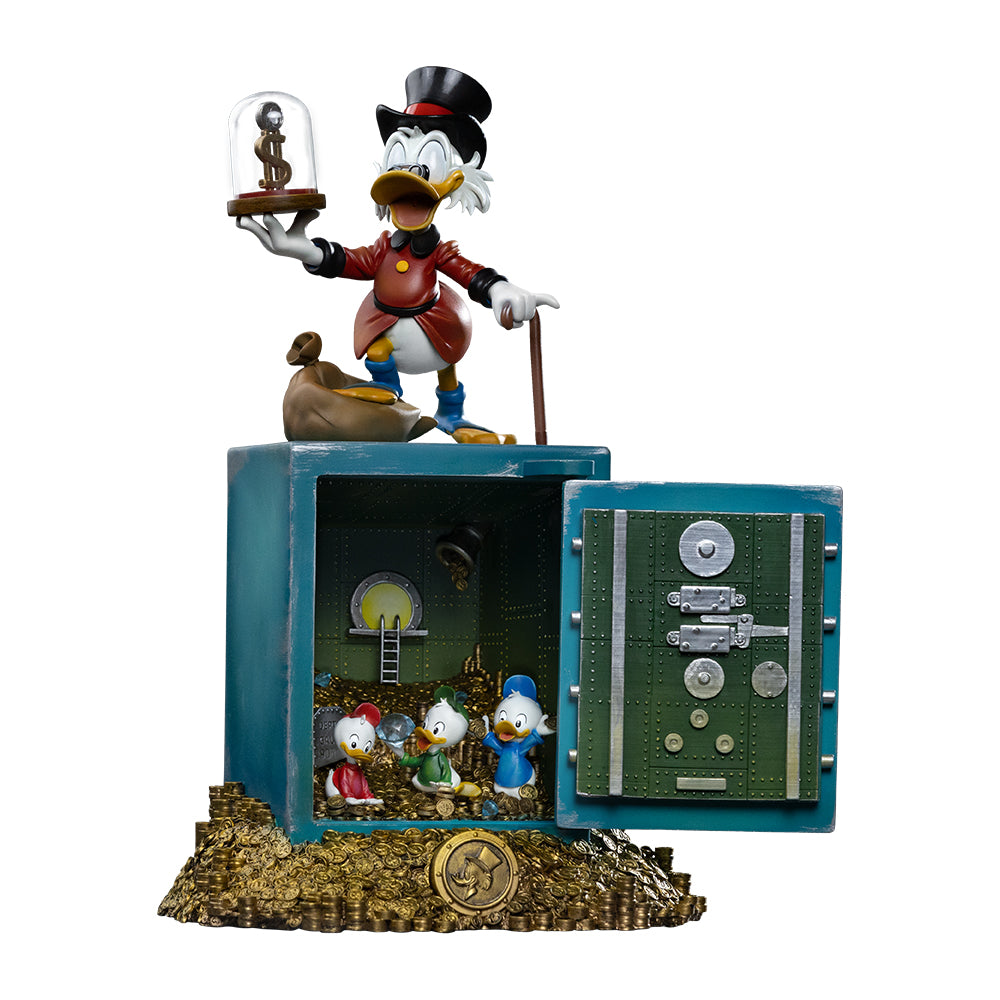 Uncle Scrooge Mcduck and Nephews - Duck Tales - Art Scale 1/10 by Iron Studios