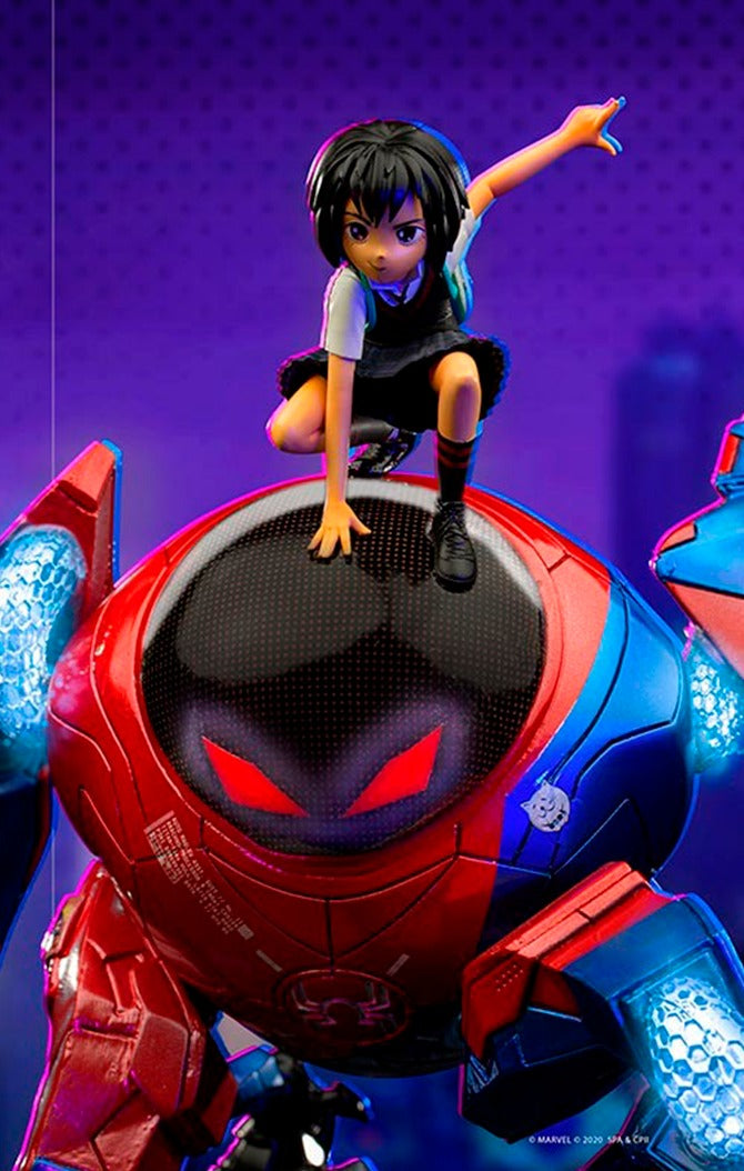 Peni Parker & SP//dr Deluxe - Spider-Man: Into the Spiderverse - Art Scale 1/10 by Iron Studios