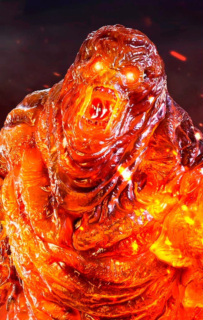 Molten-Man - Spider-Man: Far From Home - Bds Art Scale 1/10 by Iron Studios
