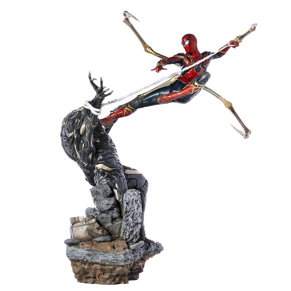 Iron Spider Vs Outrider - Avengers: Endgame - BDS Art Scale by Iron Studios