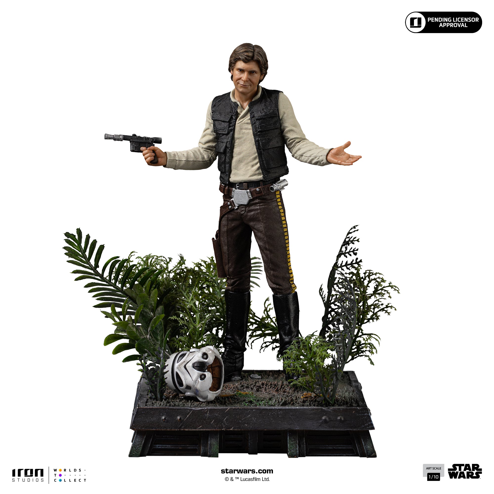 Han Solo - Star Wars Episode VI - Art Scale 1/10 by Iron Studios