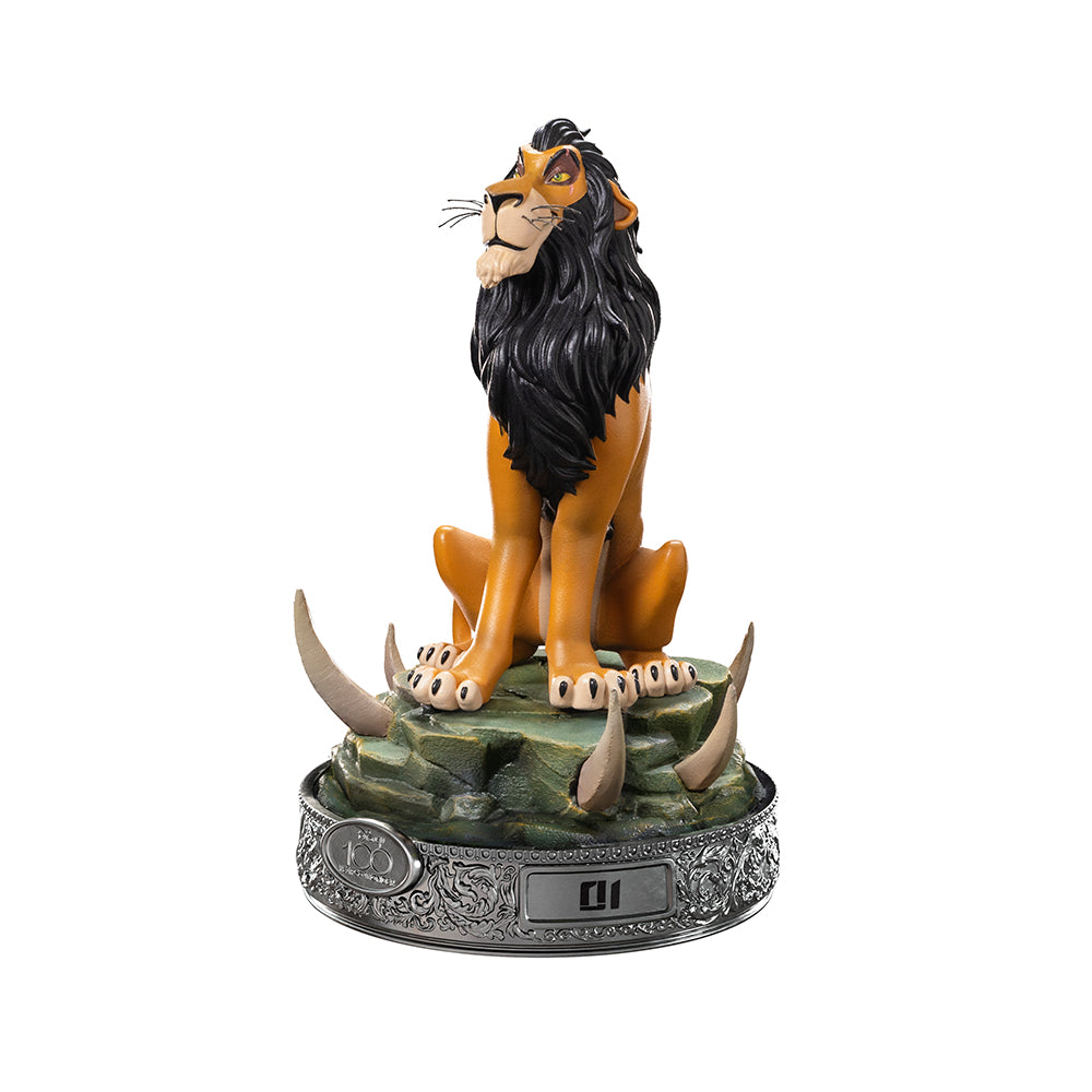 Scar 100 Years Version Disney 100th The Lion King Art Scale 1/10 Iron Studios by Iron Studios