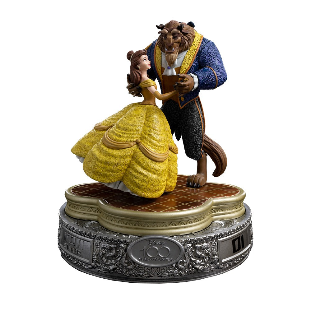 Beauty and The Beast 100 Years Version Disney 100th Beauty and The Beast Art Scale 1/10 Iron Studios by Iron Studios