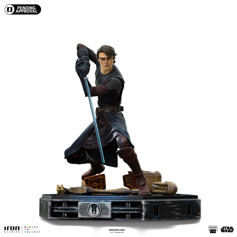 Anakin Skywalker - Star Wars: Clone Wars - Art Scale 1/10 by Iron Studios