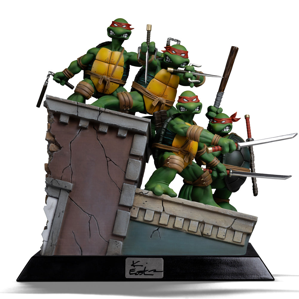 TMNT 1st Cover Set (Signed Version) - Teenage Mutant Ninja Turtles - Art Scale 1/10 by Iron Studios