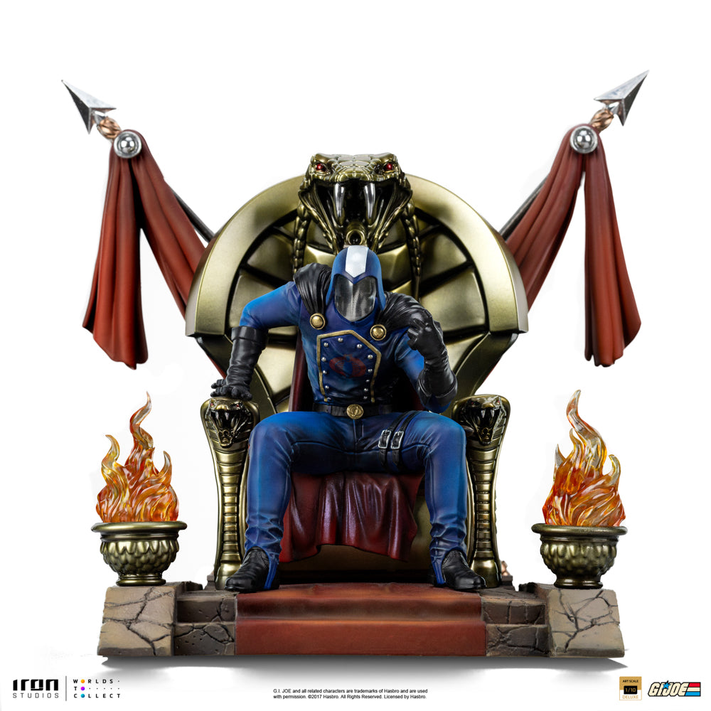 Digital Pre-Order Statue Cobra Commander - G.I Joe - Art Scale 1/10 by Iron Studios