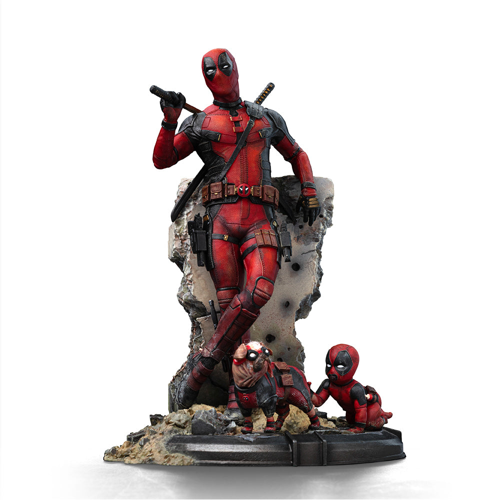 Deadpool Deadpool & Wolverine Art Scale 1/10 Iron Studios by Iron Studios
