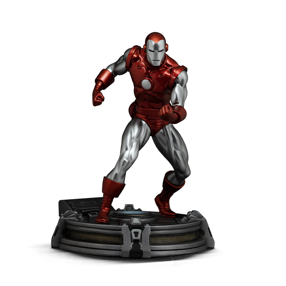 Iron Man Red & Chrome - Marvel Comics - Art Scale 1/10 by Iron Studios
