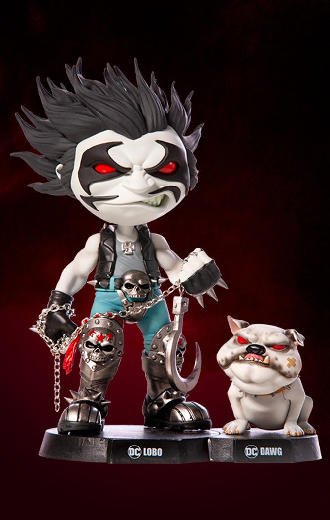 Lobo and Dawg - DC Comics - MiniCo by Iron Studios