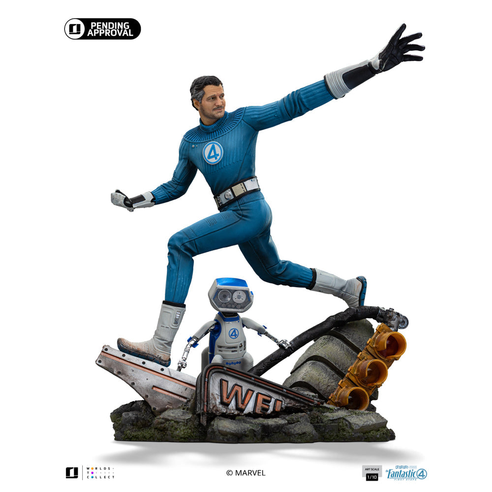 Mister Fantastic The Fantastic Four: First Steps Art Scale 1/10 Iron Studios by Iron Studios