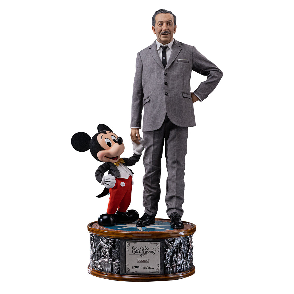 Walt Disney & Mickey Mouse - Disney Classics - Legacy Replica 1/4 by Iron Studios