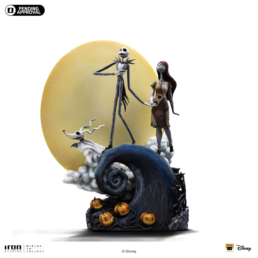 Digital Pre-Order - Statue Jack and Sally - Nightmare Before Christmas - Deluxe Art Scale 1/10 by Iron Studios