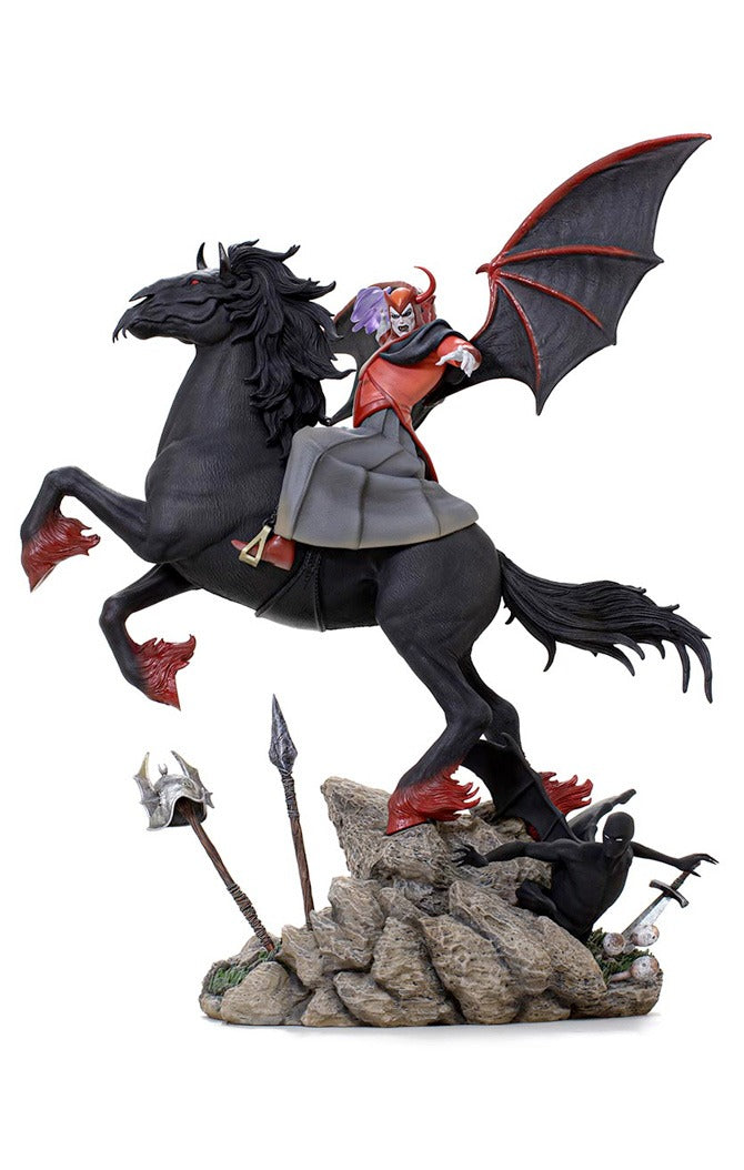 Venger With NIghtmare & Shadow Demon Deluxe - Dungeons & Dragons - Art Scale 1/10 by Iron Studios