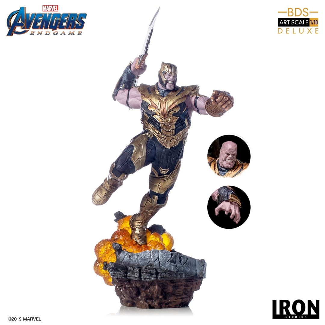 Thanos Deluxe - Art Scale - 1/10 - Avengers: Endgame by Iron Studios