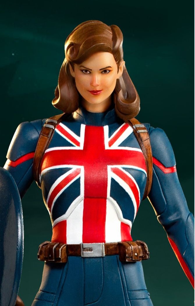 Captain Carter What If...? Marvel Art Scale 1/10 Iron Studios by Iron Studios