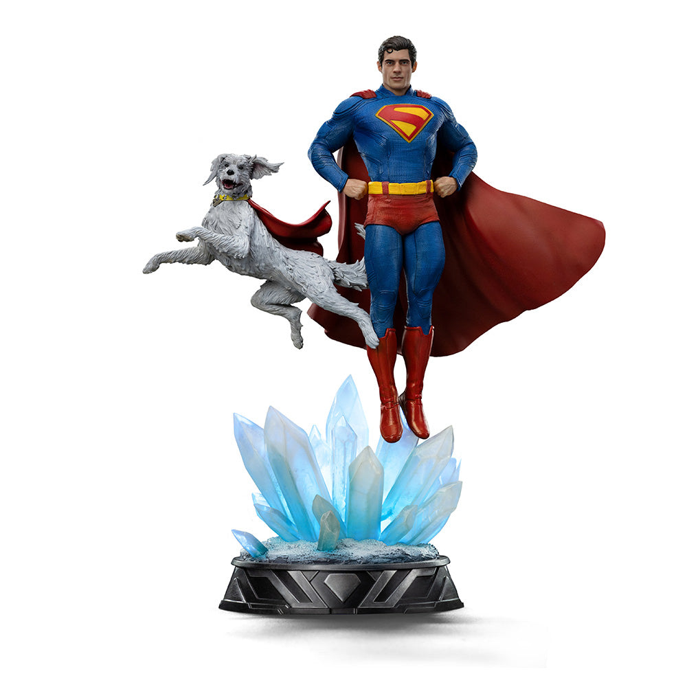 Superman and Krypto Superman: Legacy Art Scale 1/10 Iron Studios by Iron Studios