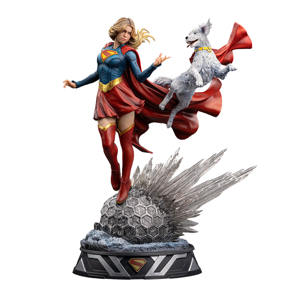 Supergirl & Krypto - Supergirl Movie - Art Scale 1/10 by Iron Studios