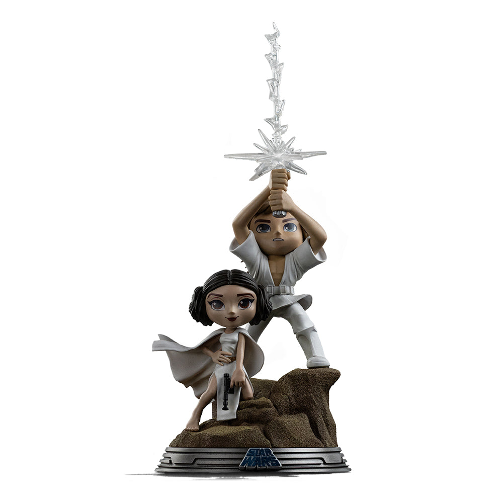 Luke & Leia – Star Wars – MiniCo – Iron Studios by Iron Studios