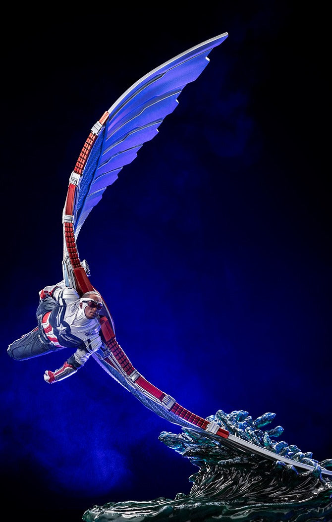 Captain America Sam Wilson - The Falcon and the Winter Soldier - BDS Art Scale 1/10 by Iron Studios