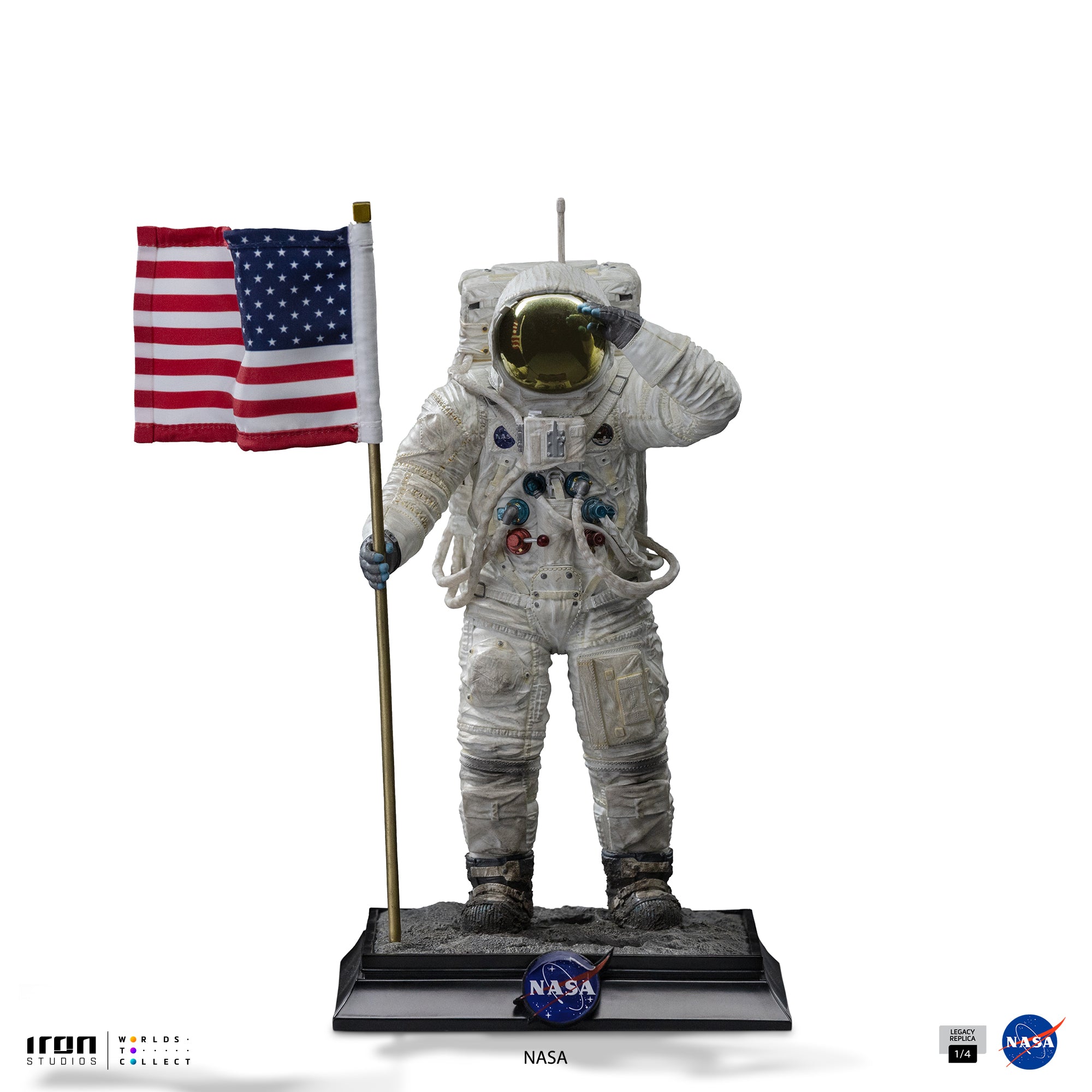 Apollo 11 Astronaut - Nasa - Legacy Replica 1/4 by Iron Studios