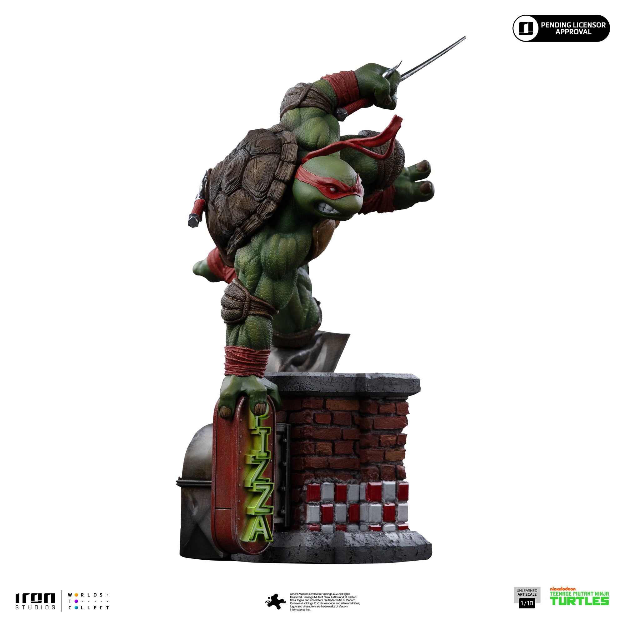 Raphael - TMNT - Unleashed Art Scale 1/10 by Iron Studios