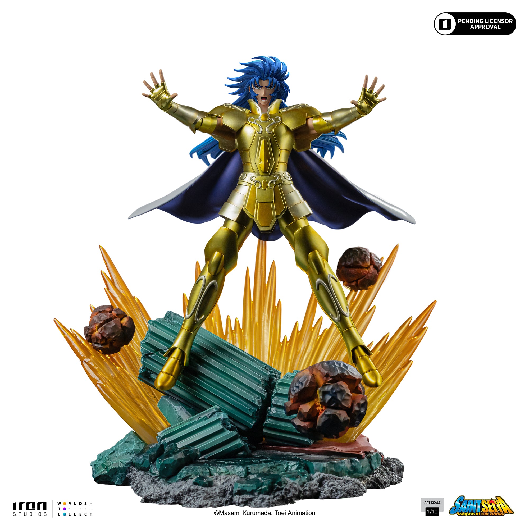 Gemini Saga - Saint Seiya - Art Scale 1/10 by Iron Studios