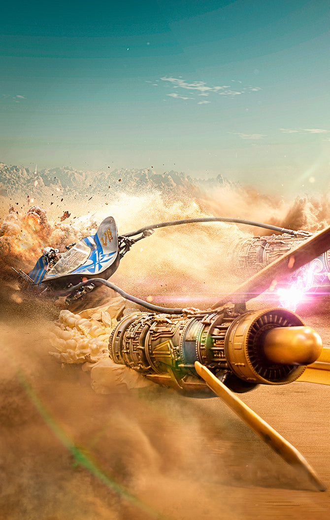 Anakin's Pod Racer - Star Wars - Demi Art Scale 1/20 by Iron Studios