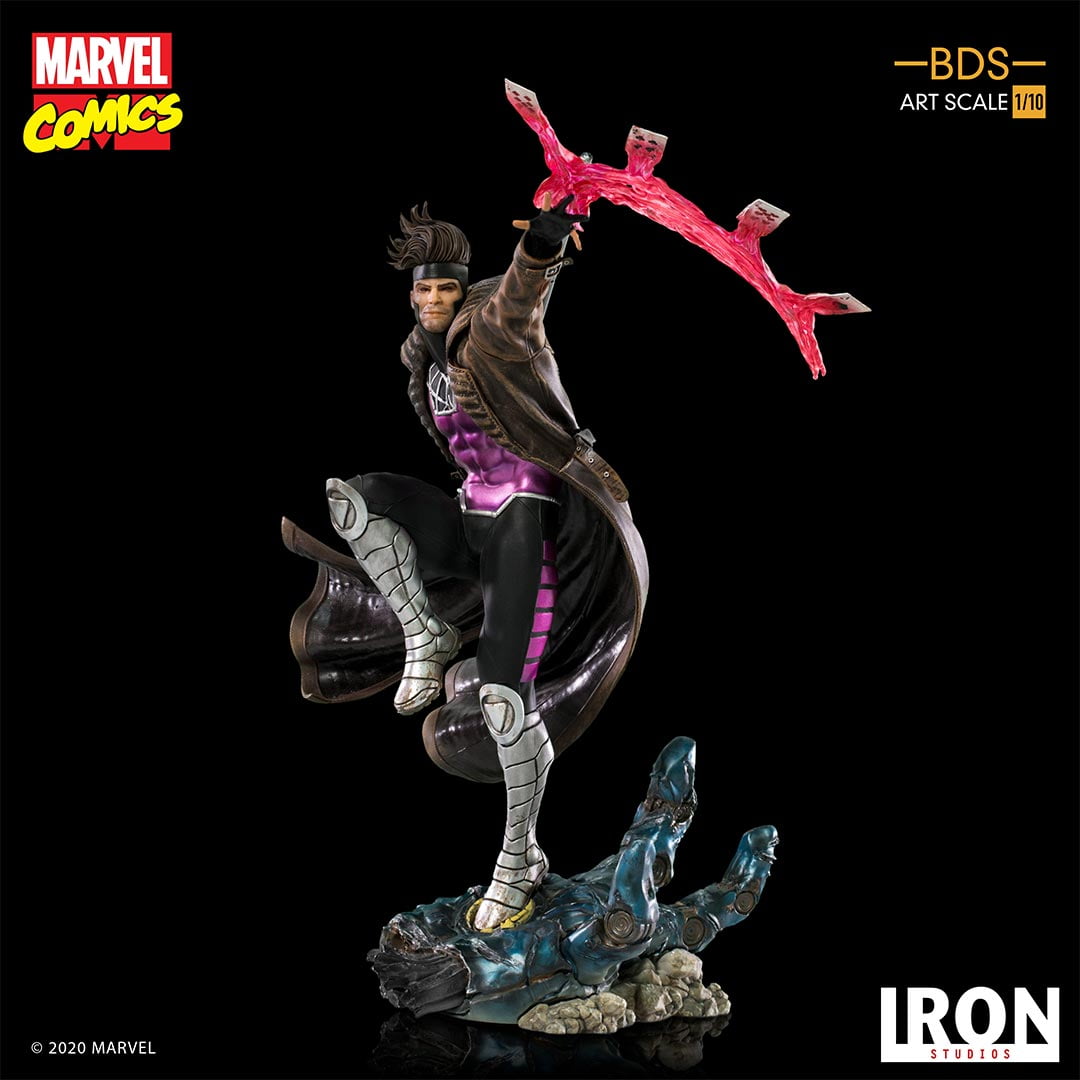 Gambit - X-Men Marvel Comics - BDS Art Scale 1/10 by Iron Studios