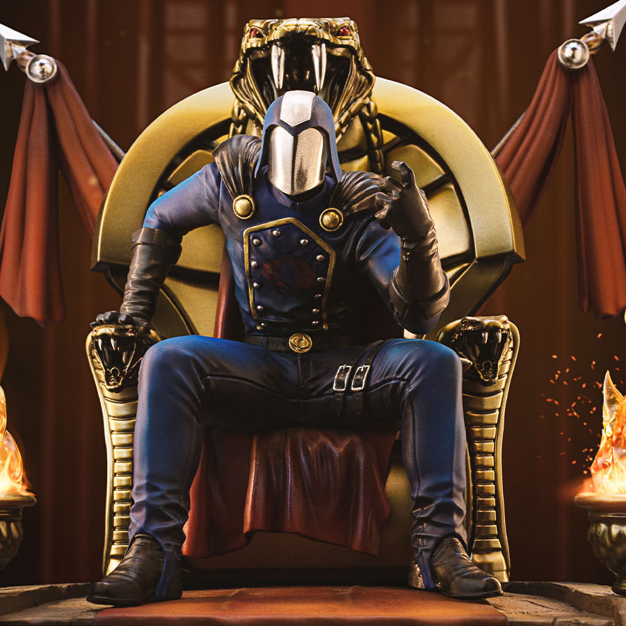 Cobra Commander Deluxe by Iron Studios