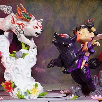 Chibiterasu vs Dark Chibiterasu & Possessed Kuni by First 4 Figures