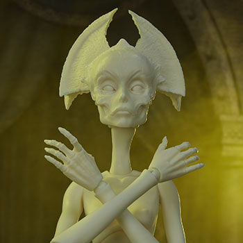 Muse of Bone: Spector Blank by Sideshow Collectibles