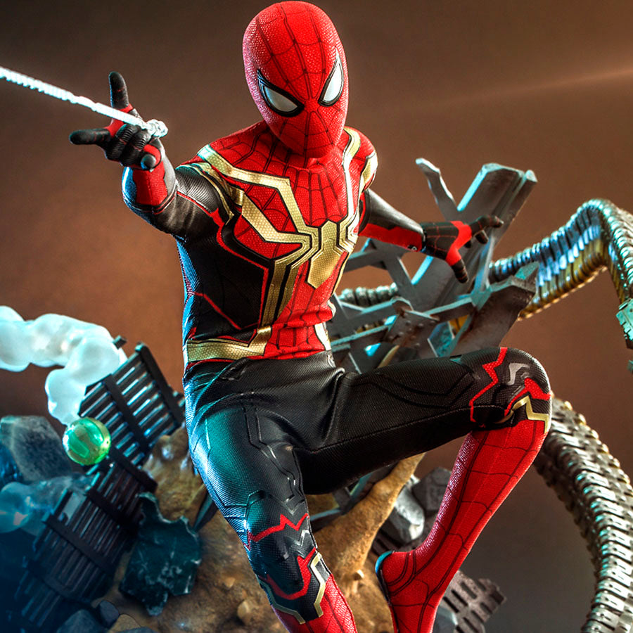 Spider-Man (Integrated Suit) Deluxe Version by Hot Toys