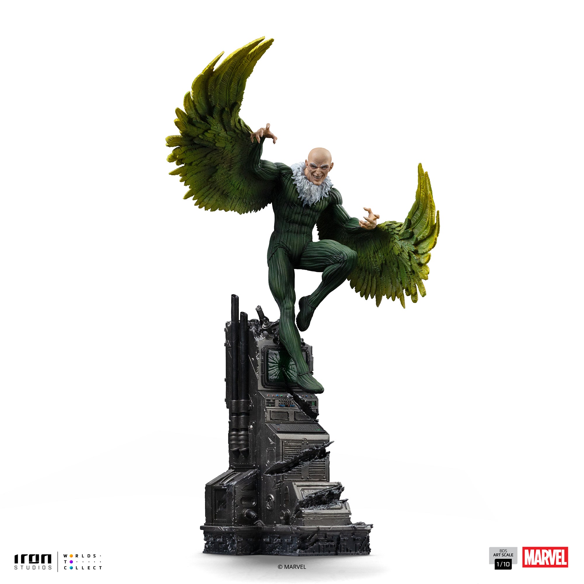 Vulture — Spider-Man vs Villains Diorama BDS Art Scale 1/10, product reference image from Iron Studios